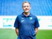 Matthias Kaltenbach ist vorerst offizieller Cheftrainer der TSG 1899 Hoffenheim. Foto: Uwe Anspach/dpa