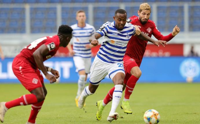 Duisburg kam gegen Würzburg nicht über ein 1:1 hinaus