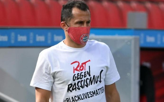 Suchte mit Thomas Müller die Aussprache: Bayern-Sportdirektor Hasan Salihamidzic. Foto: Matthias Hangst/Getty Images Europe/Pool/dpa
