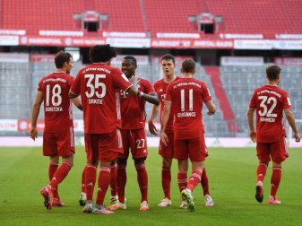 Der FC Bayern kann am Dienstag in Bremen den Meistertitel perfekt machen. Foto: Matthias Balk/dpa