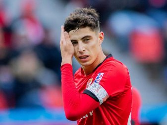 Begehrt bei europäischen Toplclubs: Leverkusens Kai Havertz. Foto: Rolf Vennenbernd/dpa Begehrt bei europäischen Toplclubs: Leverkusens Kai Havertz. Foto: Rolf Vennenbernd/dpa