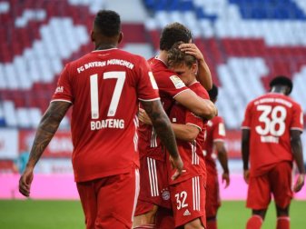 Bayern München kann mit einem Sieg in Bremen die Meisterschaft perfekt machen. Foto: Matthias Balk/dpa Bayern München kann mit einem Sieg in Bremen die Meisterschaft perfekt machen. Foto: Matthias Balk/dpa