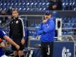 Schalke-Trainer David Wagner schreibt die Europapokal-Teilnahme ab. Foto: Ina Fassbender/AFP/Pool/dpa