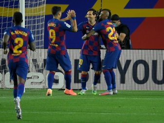 FC Barcelona bezwingt CD Leganes 2:0 FC Barcelona bezwingt CD Leganes 2:0