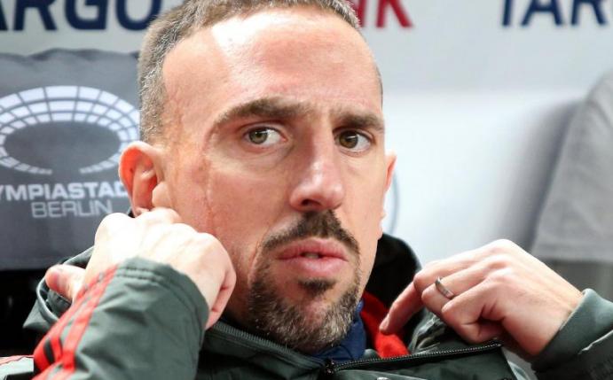 Gewann 2013 mit den Bayern das Triple: Franck Ribéry. Foto: Andreas Gora/dpa