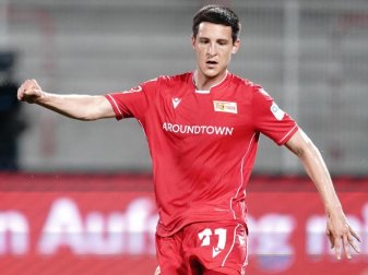 Union-Leihspieler Keven Schlotterbeck wird nach der Saison wie vereinbart zum SC Freiburg zurückkehren. Foto: Kay Nietfeld/dpa Union-Leihspieler Keven Schlotterbeck wird nach der Saison wie vereinbart zum SC Freiburg zurückkehren. Foto: Kay Nietfeld/dpa