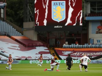 England: Spieler gedenken der Todesopfer des Coronavirus England: Spieler gedenken der Todesopfer des Coronavirus