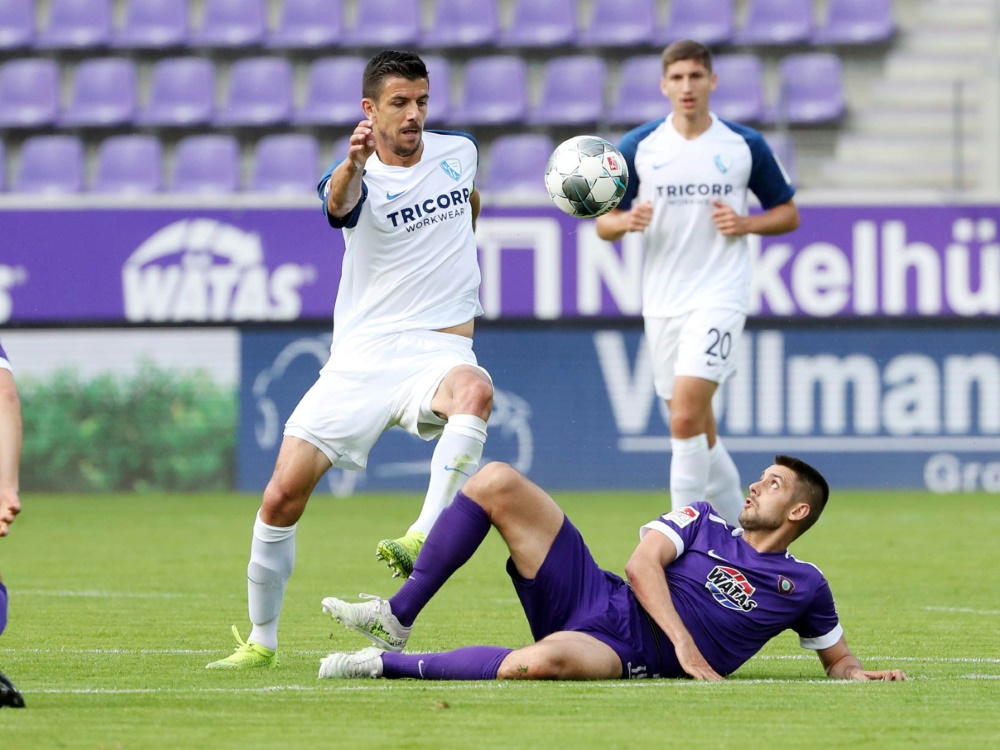 Bochum schlägt Erzgebirge Aue mit 2:1