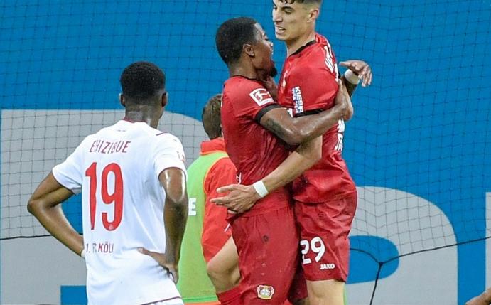 Leverkusen schlägt Köln mit 3:1