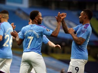 Manchester City setzte sich souverän gegen den FC Arsenal durch. Foto: Dave Thompson/Nmc Pool/PA Wire/dpa Manchester City setzte sich souverän gegen den FC Arsenal durch. Foto: Dave Thompson/Nmc Pool/PA Wire/dpa