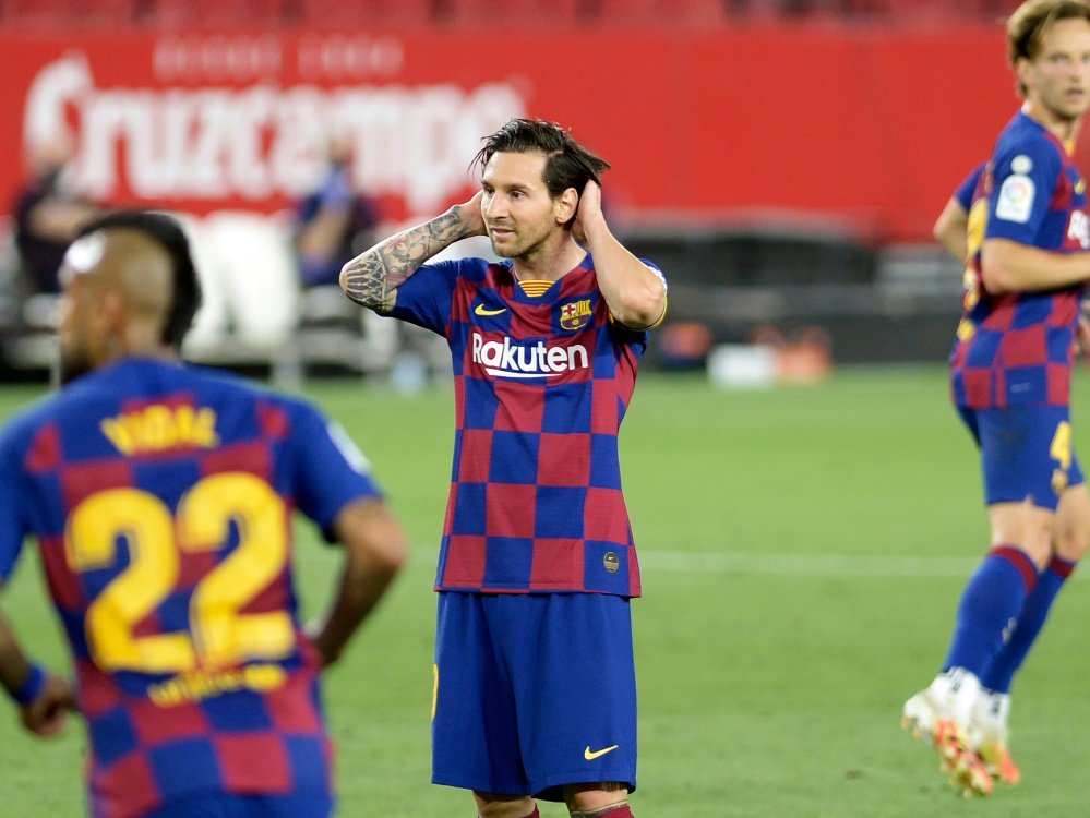 Fc Sevilla Fc Barcelona Primera Division 2019 2020 30 Spieltag Bericht Fussballdaten Bericht