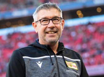 Urs Fischer ist der Trainer von Union Berlin. Foto: Sven Hoppe/dpa Urs Fischer ist der Trainer von Union Berlin. Foto: Sven Hoppe/dpa