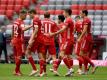 Gieriger Geister-Meister: Der FC Bayern München gewann auch gegen den SC Freiburg. Foto: Sven Hoppe/dpa-Pool/dpa