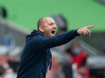 Duisburgs Trainer Torsten Lieberknecht war trotz des dritten Remis in Folge nicht unzufrieden. Foto: Bernd Thissen/dpa