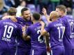 Aue feiert den ersten Sieg gegen Hannover 96