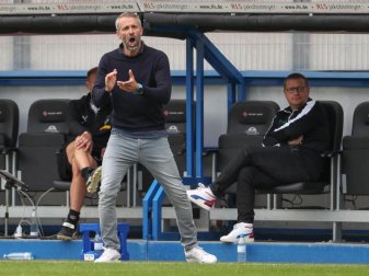 Trainer Marco Rose und seinen Gladbachern fehlt nur ein Punkt zum Einzug in die Champions League. Foto: Friso Gentsch/dpa Trainer Marco Rose und seinen Gladbachern fehlt nur ein Punkt zum Einzug in die Champions League. Foto: Friso Gentsch/dpa