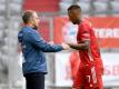 Erfolgs-Duo: Bayern-Coach Hansi Flick und Jérôme Boateng. Foto: Sven Hoppe/dpa-Pool/dpa