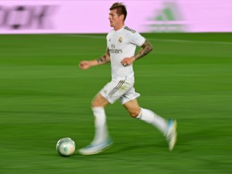 Beim Real-Sieg eingewechselt: Toni Kroos Beim Real-Sieg eingewechselt: Toni Kroos