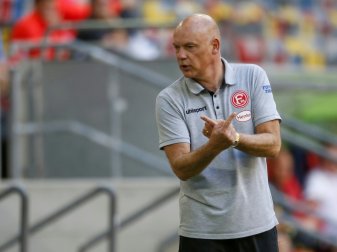 Uwe Rösler ist im Abstiegskampf optimistisch Uwe Rösler ist im Abstiegskampf optimistisch
