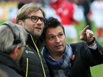 Heidel (r.) schwärmt von Klopps Qualitäten Heidel (r.) schwärmt von Klopps Qualitäten