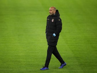 Wurde als Trainer von Espanyol Barcelona beurlaubt: Abelardo Fernandez. Foto: Tim Goode/PA Wire/dpa Wurde als Trainer von Espanyol Barcelona beurlaubt: Abelardo Fernandez. Foto: Tim Goode/PA Wire/dpa