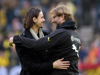 Wünscht sich, dass Jürgen Klopp (r) einmal Bundestrainer wird: Neven Subotic (l). Foto: picture alliance / dpa Wünscht sich, dass Jürgen Klopp (r) einmal Bundestrainer wird: Neven Subotic (l). Foto: picture alliance / dpa