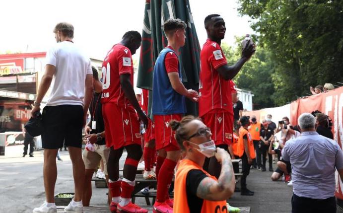 Bei Union steht vor dem zweiten Bundesliga-Jahr ein Umbruch. Foto: Maja Hitij/Getty Images Europe/Pool/dpa