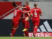 Die Fußballerinnen des FC Bayern München erreichten die Champions League. Foto: Adam Pretty/Getty Images Europe/Pool/dpa