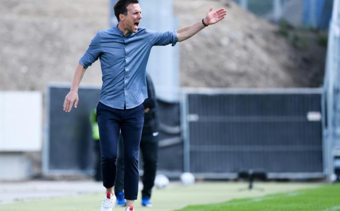 Der KSC um Trainer Christian Eichner bleibt zweitklassig