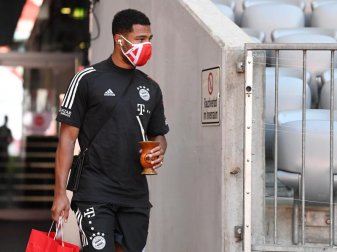 Serge Gnabry engagiert sich seit 2017 für Common Goal und begrüßt die Initiative der Spielerberater. Foto: Matthias Balk/dpa