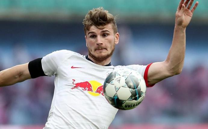Wechselt von RB Leipzig zum FC Chelsea: Timo Werner. Foto: Alexander Hassenstein/Getty Images Europe/Pool/dpa