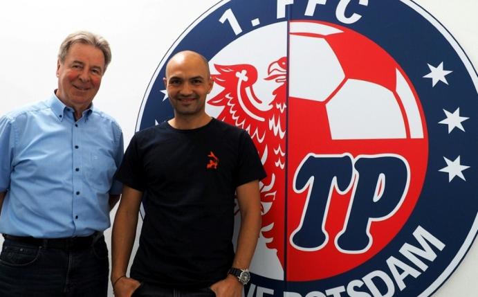Ex-Herthaner Sofian Chahed (r.) wird Trainer bei Turbine