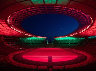 Das Berliner Olympiastadion bleibt weiter die Heimat des DFB-Pokal-Finals. Foto: Andreas Gora/dpa Das Berliner Olympiastadion bleibt weiter die Heimat des DFB-Pokal-Finals. Foto: Andreas Gora/dpa
