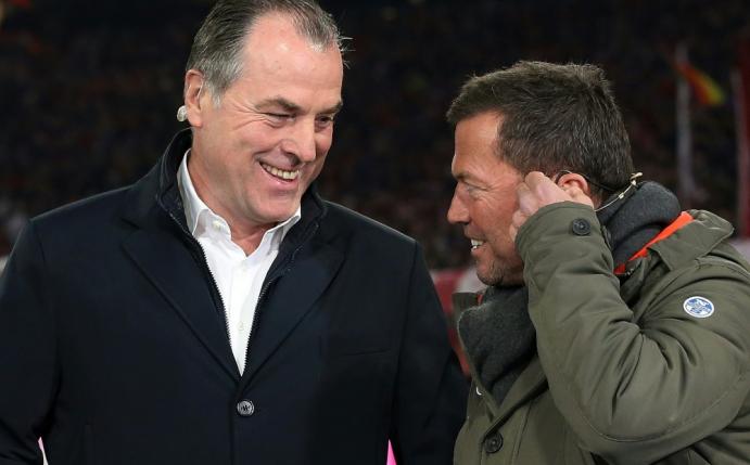 Clemens Tönnies (l.) und Lothar Matthäus