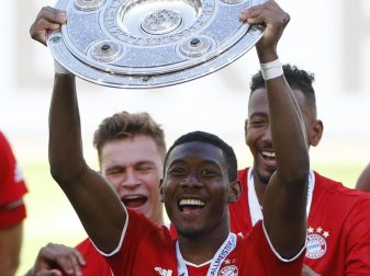 David Alaba wurde schon neun Mal mit dem FC Bayern München deutscher Meister. Foto: Kai Pfaffenbach/Reuters-Pool/dpa David Alaba wurde schon neun Mal mit dem FC Bayern München deutscher Meister. Foto: Kai Pfaffenbach/Reuters-Pool/dpa