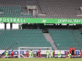 Sind Geisterspiele in der Fußball-Bundesliga bald Geschichte?. Foto: Kai Pfaffenbach/Reuters-Pool/dpa Sind Geisterspiele in der Fußball-Bundesliga bald Geschichte?. Foto: Kai Pfaffenbach/Reuters-Pool/dpa