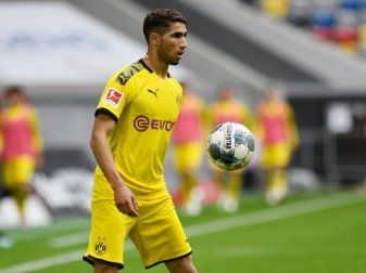 Spielte letzte Saison noch beim BVB: Achraf Hakimi. Foto: Bernd Thissen/dpa