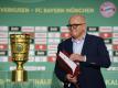 Vermisste die Fans beim Pokalfinale 2020: DFB-Präsident Fritz Keller. Foto: Robert Michael/dpa-Zentralbild/dpa