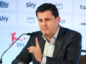 Geschäftsführer der DFL: Christian Seifert. Foto: Arne Dedert/dpa