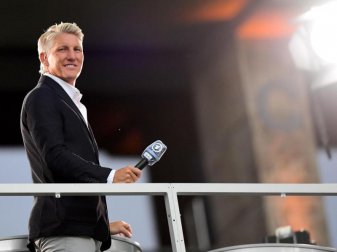 Bastian Schweinsteiger ist jetzt TV-Experte der ARD. Foto: Robert Michael/dpa-Zentralbild/Pool/dpa