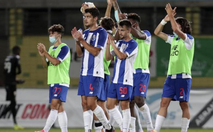 Die Spieler von Porto stehen kurz vor der Meisterschaft. Foto: Luis Vieira/AP/dpa