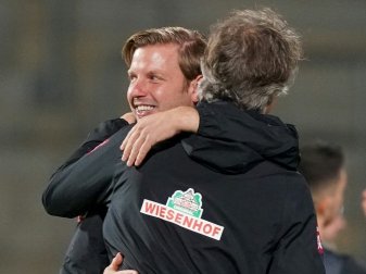 Florian Kohfeldt und Frank Baumann dürfen bleiben Florian Kohfeldt und Frank Baumann dürfen bleiben