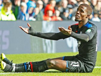 Wilfried Zaha wurde Opfer rassistischer Beleidigungen Wilfried Zaha wurde Opfer rassistischer Beleidigungen
