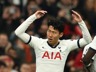 Son traf bei Tottenhams Sieg im Derby gegen Arsenal Son traf bei Tottenhams Sieg im Derby gegen Arsenal