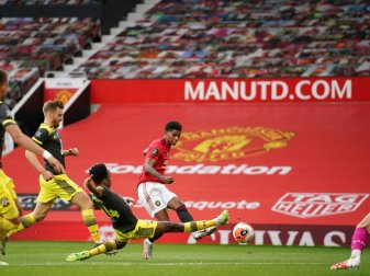 Rashfords Tor verhilft nur zu einem Punkt Rashfords Tor verhilft nur zu einem Punkt