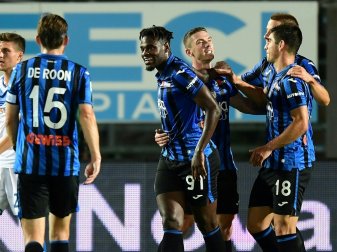 Zapata (M.) trifft für Atalanta Bergamo Zapata (M.) trifft für Atalanta Bergamo