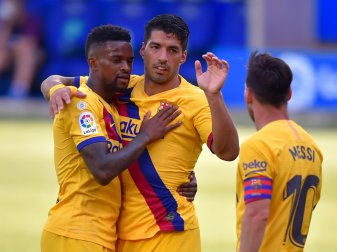 Der FC Barcelona bezwingt Deportivo Alaves 5:0 Der FC Barcelona bezwingt Deportivo Alaves 5:0