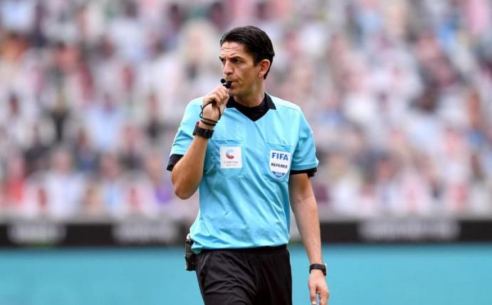 Pfeifft nach Meinung der Bundesliga-Profis am Besten: Deniz Aytekin. Foto: Marius Becker/dpa