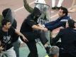 In Griechenland sind gewaltsame Auseinandersetzungen zwischen Fan-Gruppen ein stetiges Problem. Foto: In Time Sports/ANA-MPA/dpa