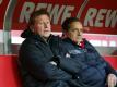 Heldt (r.) plant weiter mit Trainer Gisdol 